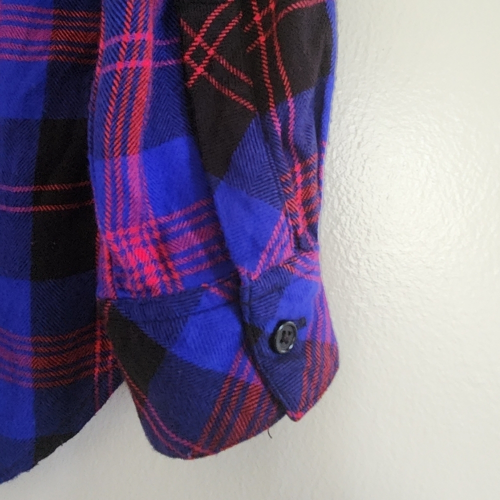 Rails Hunter Flannel Plaid Button Down Shirt Size XS - Picture 11 of 13